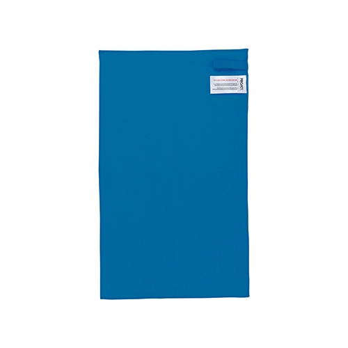 Sporthanddoek microvezel tropical blue,110x180cm
