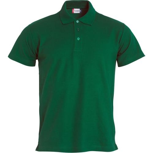 Basic heren polo flesgroen,l