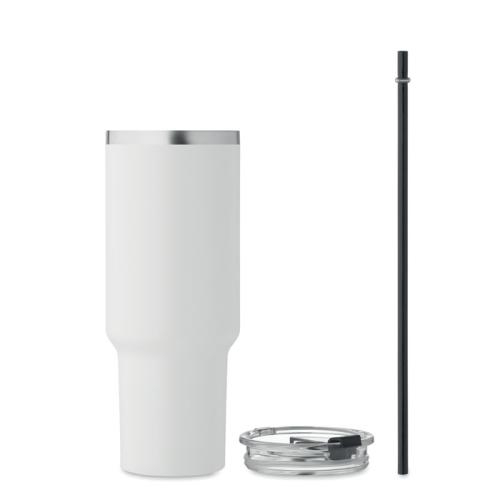 Dubbelwandige beker 1200 ml Suma wit