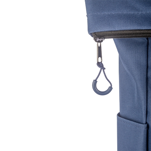Rugzak rolltop RPET luxe blauw