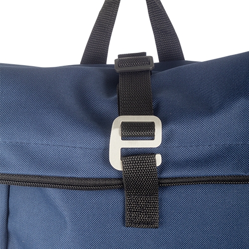 Rugzak rolltop RPET luxe blauw