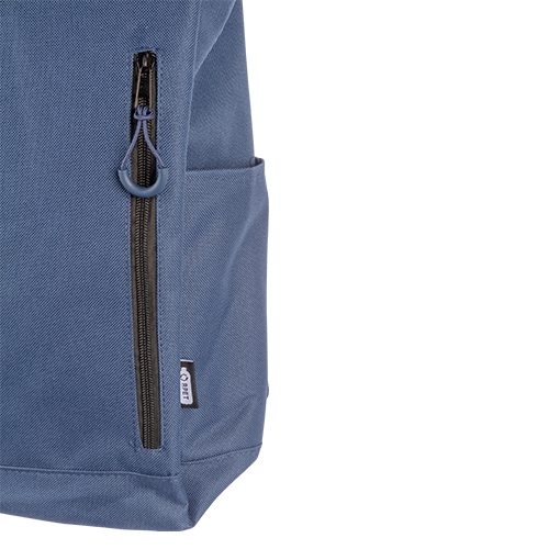 Rugzak rolltop RPET luxe blauw