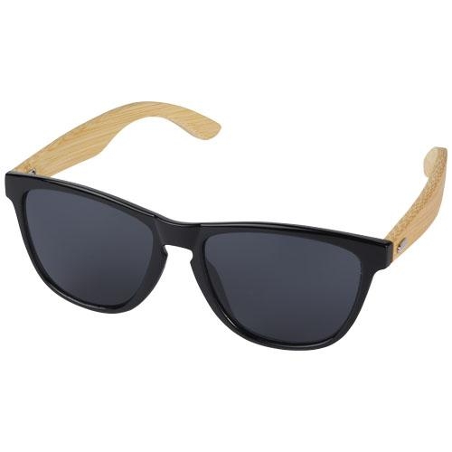 Zonnebril ocean bound plastic en bamboe naturel
