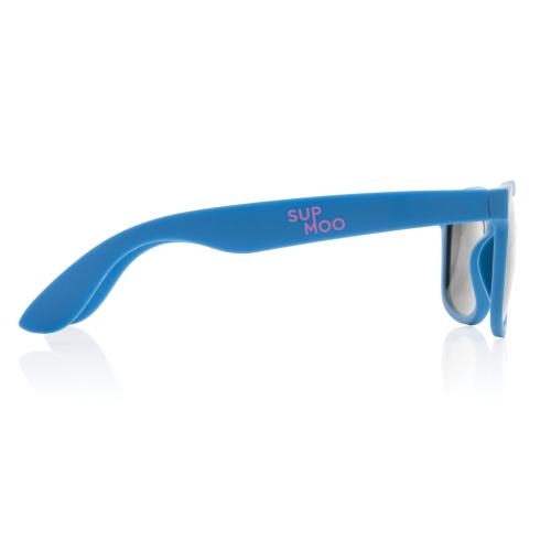 GRS zonnebril van gerecycled PP-plastic blauw