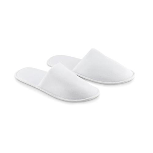 Hotelslippers in pouch Flip flap wit