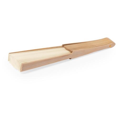 Houten waaier Bali naturel