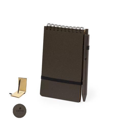 Notitieboek koffievezel Pacam bruin