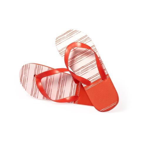 Teenslippers Manisok rood,s