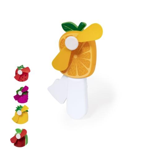 Ventilator in fruitvorm oranje