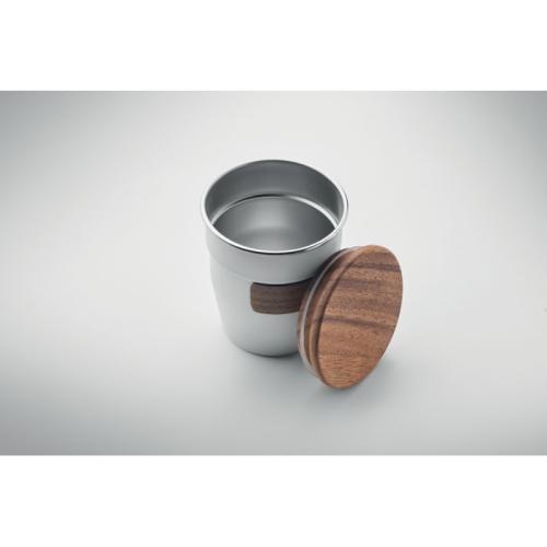 Enkelwandige beker 350 ml Walnut wit