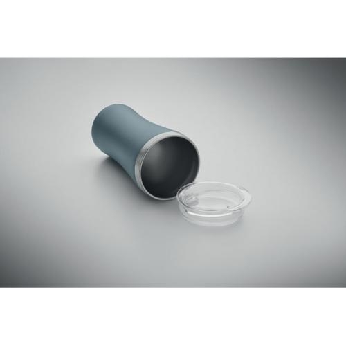 Dubbelwandige beker 160 ml Oz petrol