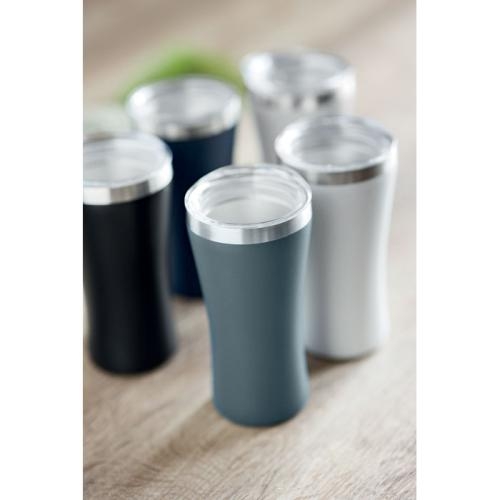 Dubbelwandige beker 160 ml Oz petrol