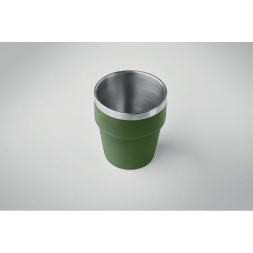 Dubbelwandige beker 250 ml Acerito donker marinegroen