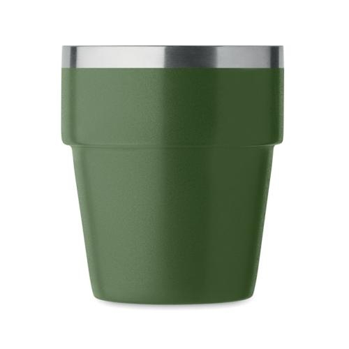 Dubbelwandige beker 250 ml Acerito donker marinegroen