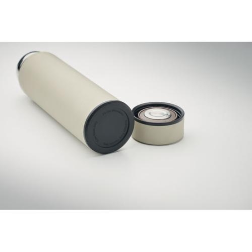Drinkfles keramische coating 420 ml gebroken wit
