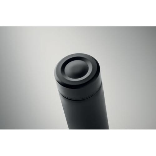 Drinkfles keramische coating 420 ml zwart