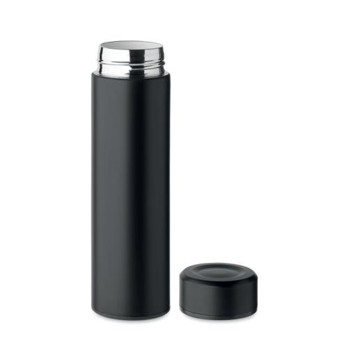 Drinkfles keramische coating 420 ml zwart
