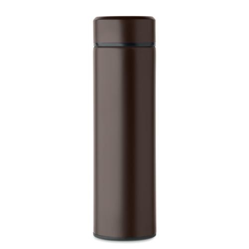 Drinkfles keramische coating 420 ml chocolate
