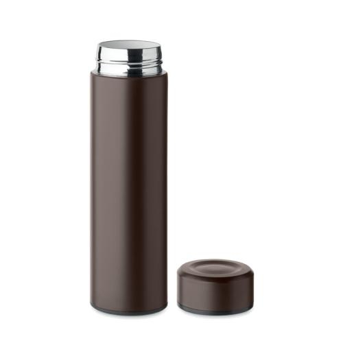 Drinkfles keramische coating 420 ml chocolate