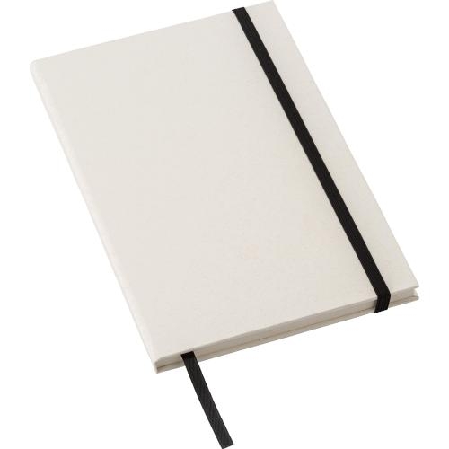Gerecycled melkpak notitieboekje A5 Hudson zwart/wit