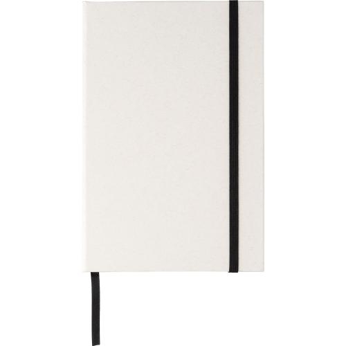 Gerecycled melkpak notitieboekje A5 Hudson zwart/wit