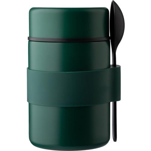 RVS dubbelwandige lunchpot Niko groen