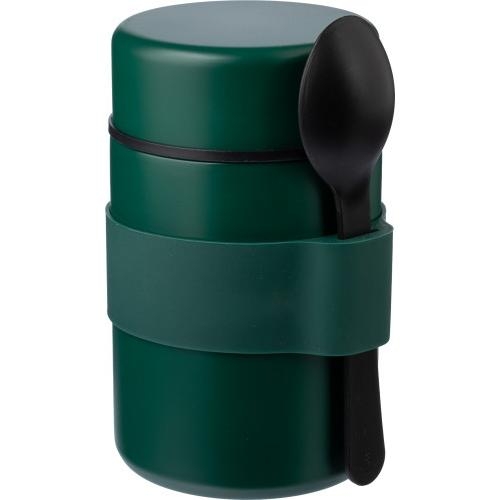 RVS dubbelwandige lunchpot Niko groen