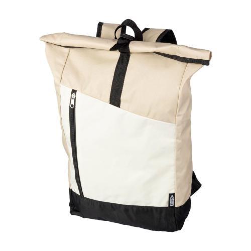 rPET roll-top rugzak Marlene beige