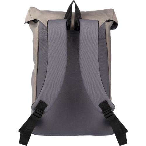 Polyester rugzak Jürgen taupe