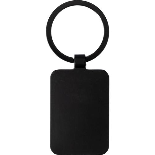 Metalen sleutelhanger Brigitte zwart