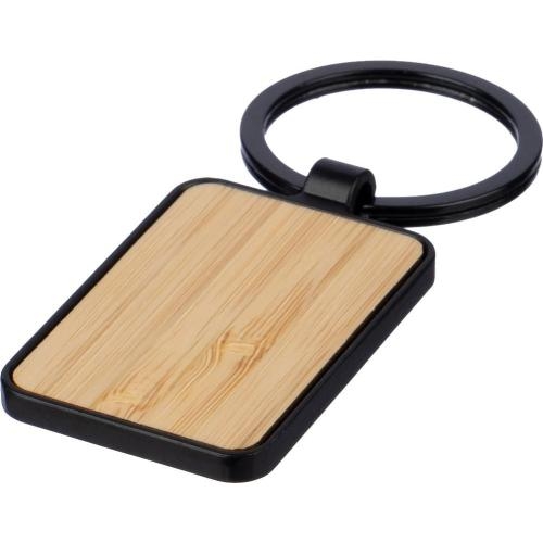 Metalen sleutelhanger Brigitte zwart