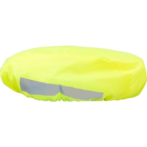 Polyester fietshelmhoes Horst geel