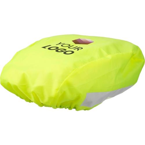 Polyester fietshelmhoes Horst geel