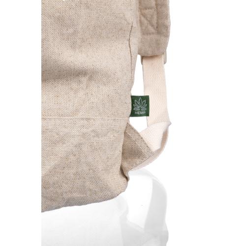 Hennep roll-top rugzak Margarete ecru