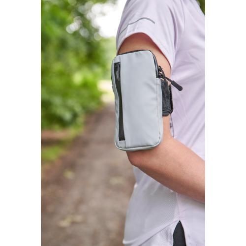 Polyester sporttas arm Christel zwart