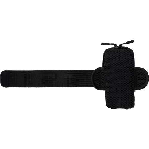 Polyester sporttas arm Christel zwart