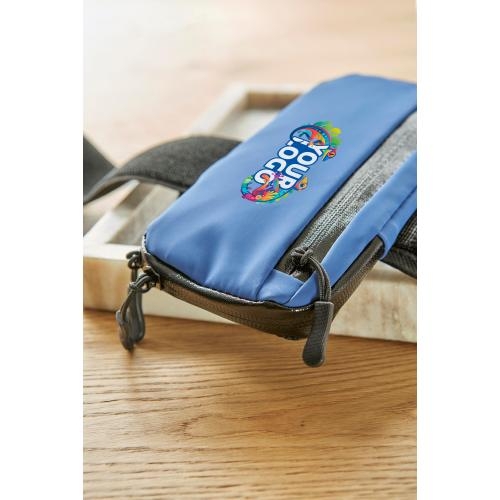 Polyester sporttas arm Christel zwart