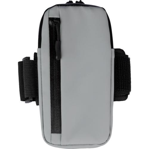 Polyester sporttas arm Christel grijs