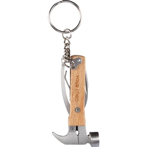 Bamboe multitool Heinrich bruin