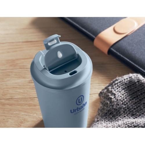 Dubbelwandige beker 350 ml Beibaku petrol