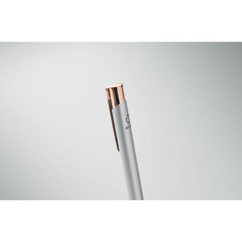 Aluminium pen Bern rose zilver