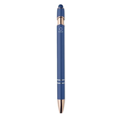 Aluminium pen Scribble blauw