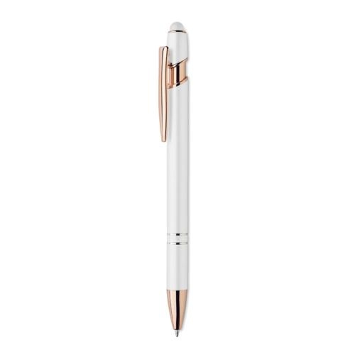 Aluminium pen Scribble wit