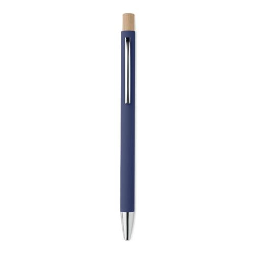 Aluminium balpen Bergamo blauw