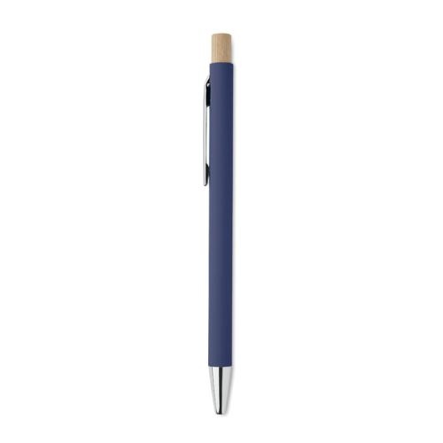 Aluminium balpen Bergamo blauw
