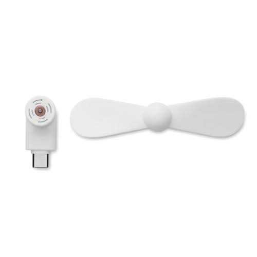 Draagbare USB-ventilator Phan wit