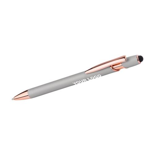 Aluminium balpen Anthony zilver