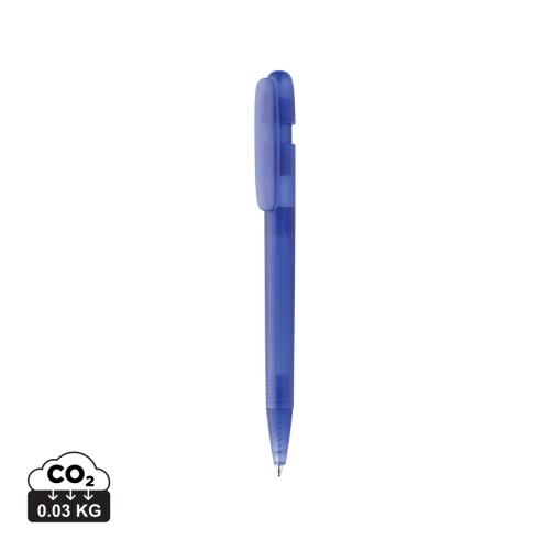 Transparante RABS-pen Devin blauw