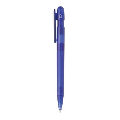 Transparante RABS-pen Devin blauw