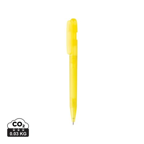 Transparante RABS-pen Devin geel